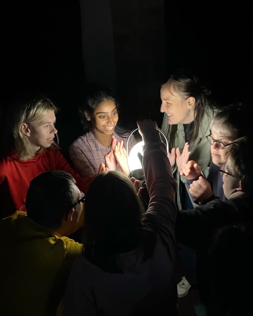 Photo of students from Totally Theatre