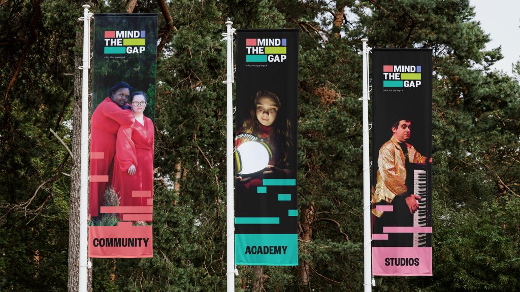 Banners from Mind the Gap