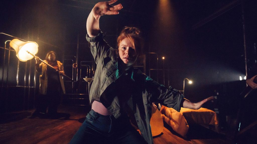 JoAnne Haines performing in A Little Space
